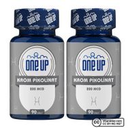 One Up Krom Pikolinat 200 mcg 2x90 Tablet
