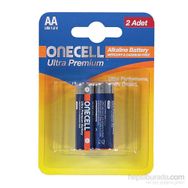 Onecell Ultra Premium Alkalin 2'li AA Pil