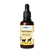 Onevet Multi Vitamin 50 ml Kedi ve Köpekler için Kemik Kas Güçlendirici Vitamin Takviyesi
