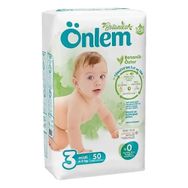 Önlem Botanika No:3 Midi 50 Adet Bebek Bezi