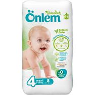 Önlem Botanika No:4 Maxi 8 Adet Bebek Bezi