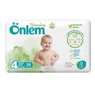 Önlem Botanika No:4+ Maxi Plus 38 Adet Bebek Bezi