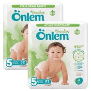 Önlem Botanika No:5 Junior 164 Adet Bebek Bezi