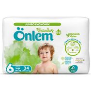Önlem Botanika No:6 XLarge 34 Adet Bebek Bezi