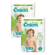 Önlem Botanika No:6 XLarge 96 Adet Bebek Bezi