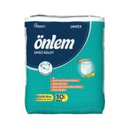 Önlem Büyük Boy L 10 Adet Emici külot Bez