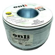 Onli RG6U6 100 m 80 Tel Yerli Üretim Beyaz Anten Kablosu