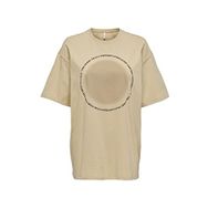Only 15286655 Camel Kadın T-shirt