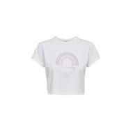Only 15286662 Beyaz Kadın T-shirt