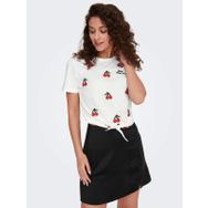 Only 15290571 Beyaz Kadın T-shirt