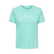 Only 15291484 Turkuaz Kadın T-shirt