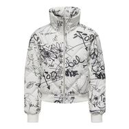 Only 15293753 Onlmia Short Aop Puffer Cc Otw Beyaz Kadın Mont