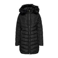 Only 15300255 Siyah Ellan Quilt Kadın Parka