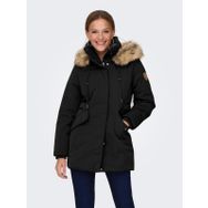 Only 15300627 Siyah Onlnewpriska Parka Jacket Cc Otw Kadın Günlük Mont