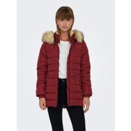 Only 15304765 Bordo Kadın Kaban