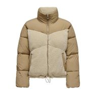 Only 15322083-BROWN-RICE Krem Kadın Mont