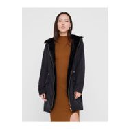 Only Onldahlia Rev Fur Siyah Kadın Parka