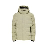 Only & Sons 22019598 Onscayson Puffa Otw Açık Kahve Erkek Mont