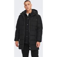 Only & Sons 22022100 Siyah Erkek Mont
