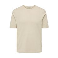 Only & Sons 22022928 Yuvarlak Yaka Basic Örme Siyah Erkek T-shirt