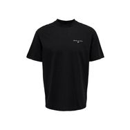 Only & Sons 22025299 Siyah Erkek T-shirt