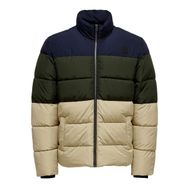 Only & Sons Dolgulu Kısa Koyu Lacivert Erkek Ceket