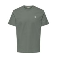 Only & Sons Maxim 22036952-AGN Erkek Yeşil Tişört