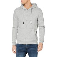 Only & Sons Onsceres Zip Thr Hoodie Sweat Noos Açık Gri Melanj Erkek Sweatshirt