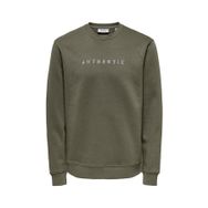 Only & Sons Onsconnor Authentic Reg Crew Neck Bungee Cord Erkek Sweatshirt