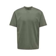 Only & Sons Onsfred Rlx Ss Tee Noos Gri Castor Gray Erkek T-shirt