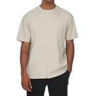 Only & Sons Onsfred Rlx Ss Tee Noos Gümüş Astar Erkek T-shirt