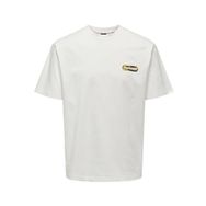 Only & Sons Onskeith Cloud Dancer Erkek T-shirt