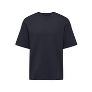 Only & Sons Onsmoab Life Rlx Ss Sweat Koyu Lacivert Erkek Sweatshirt