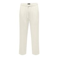 Only & Sons Onssinus Loose Visc Lin 0075 Pnt Beyaz Erkek Pantolon