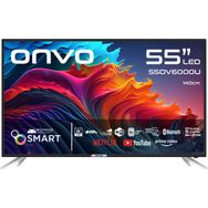 Onvo 55OV6000U 55 inç 140 Ekran 4K Ultra HD Android LED TV