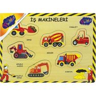 Onyıl Oyuncak Ahşap Tutmalı İş Makinaları