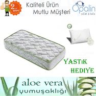 Opalin Soft Ortopedik Aloevera Yaylı 100x190 cm Yatak