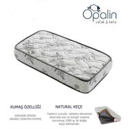 Opalin Tuğralı Ortopedik 110x190 cm Soft Yaylı Yatak