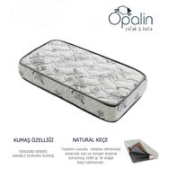 Opalin Tuğralı Ortopedik 70x100 cm Yaylı Yatak