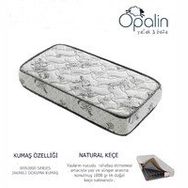 Opalin Tuğralı Ortopedik 70x130 cm Yaylı Yatak