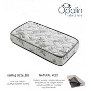 Opalin Tuğralı Ortopedik 80x170 cm Yaylı Yatak
