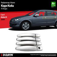 Opel Astra H 2004 Üzeri 4 Kapı Krom Kapı Kolu