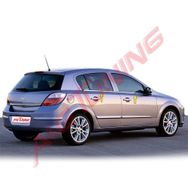 Opel Astra H HB 2004-2010 Paslanmaz Çelik 4 Parça Krom Cam Çıtası
