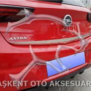 Opel Astra K Hb 2015 Üzeri Krom Bagaj Alt Çıtası
