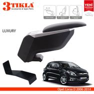 Opel Corsa D 2006 2014 Çelik Ayaklı Gri Kol Dayama Kolçağı