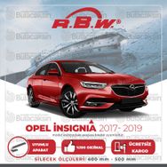 Opel İnsignia RBW 2017-2019 Muz Silecek Takımı