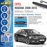 Opel İnsignia RBW Hybrid 2008-2016 Silecek Takımı