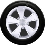 Opel SKS-SJS 331 15 İnç 4 Adet Kırılmaz Jant Kapağı