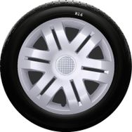 Opel SKS-SJS 406 16 İnç 4 Adet Kırılmaz Jant Kapağı