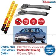 Opel Vectra C 2003-2008 Muz Silecek Takımı